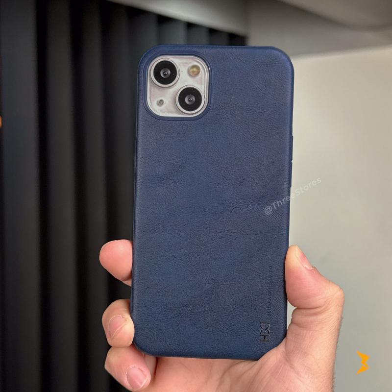 Hdd Sett Leather Case iPhone 13/14/15 - Three