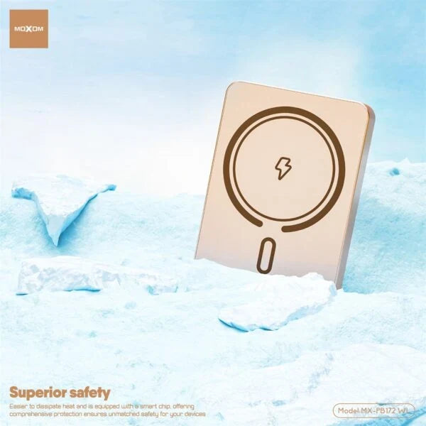 Moxom Magnetic Wireless Power Bank 10000mAH PB-173