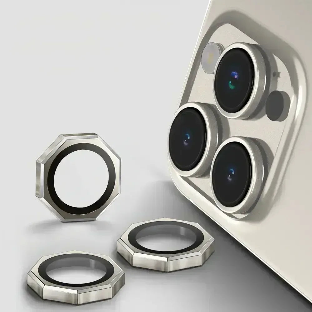 Hexagon Camera Lens iPhone 17 Pro Max - Three