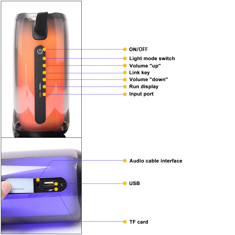 Pulse 5 RGB Wireless Speaker