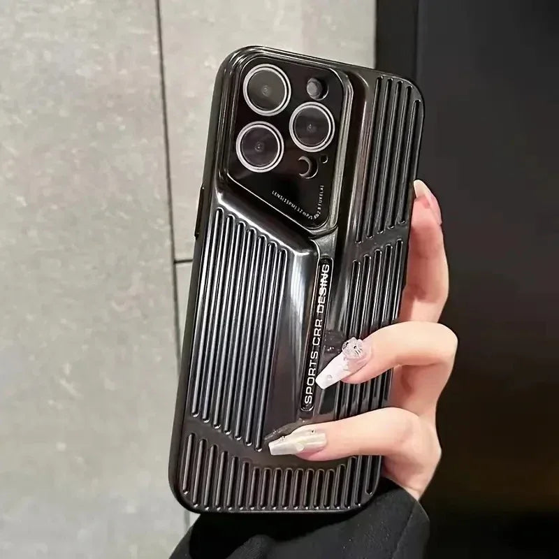 Hollow Back Cooling Case iPhone 16 Plus - Three