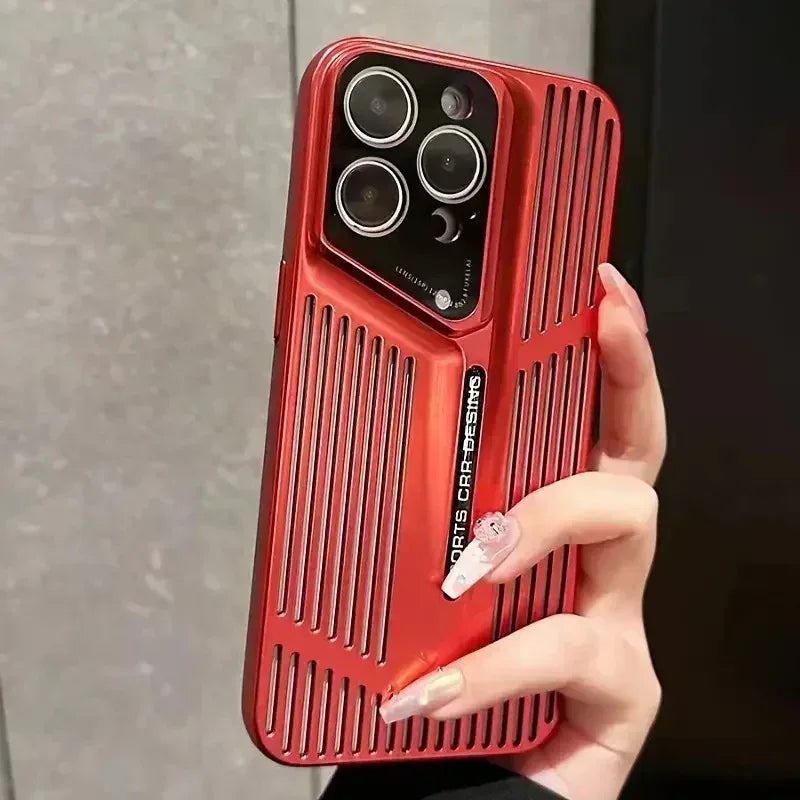 Hollow Back Cooling Case iPhone 16 Plus - Three