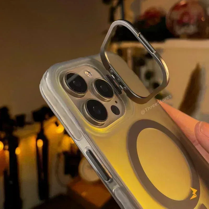 Hologram Magsafe Case iPhone 16 Pro Max - Three