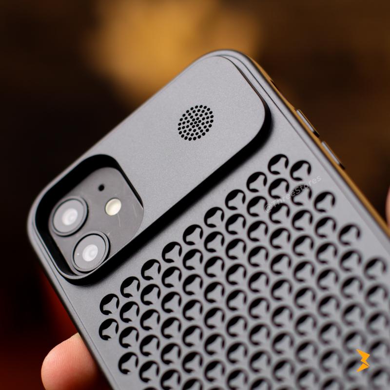 Honeycomb Hole Silicone Case iPhone 11