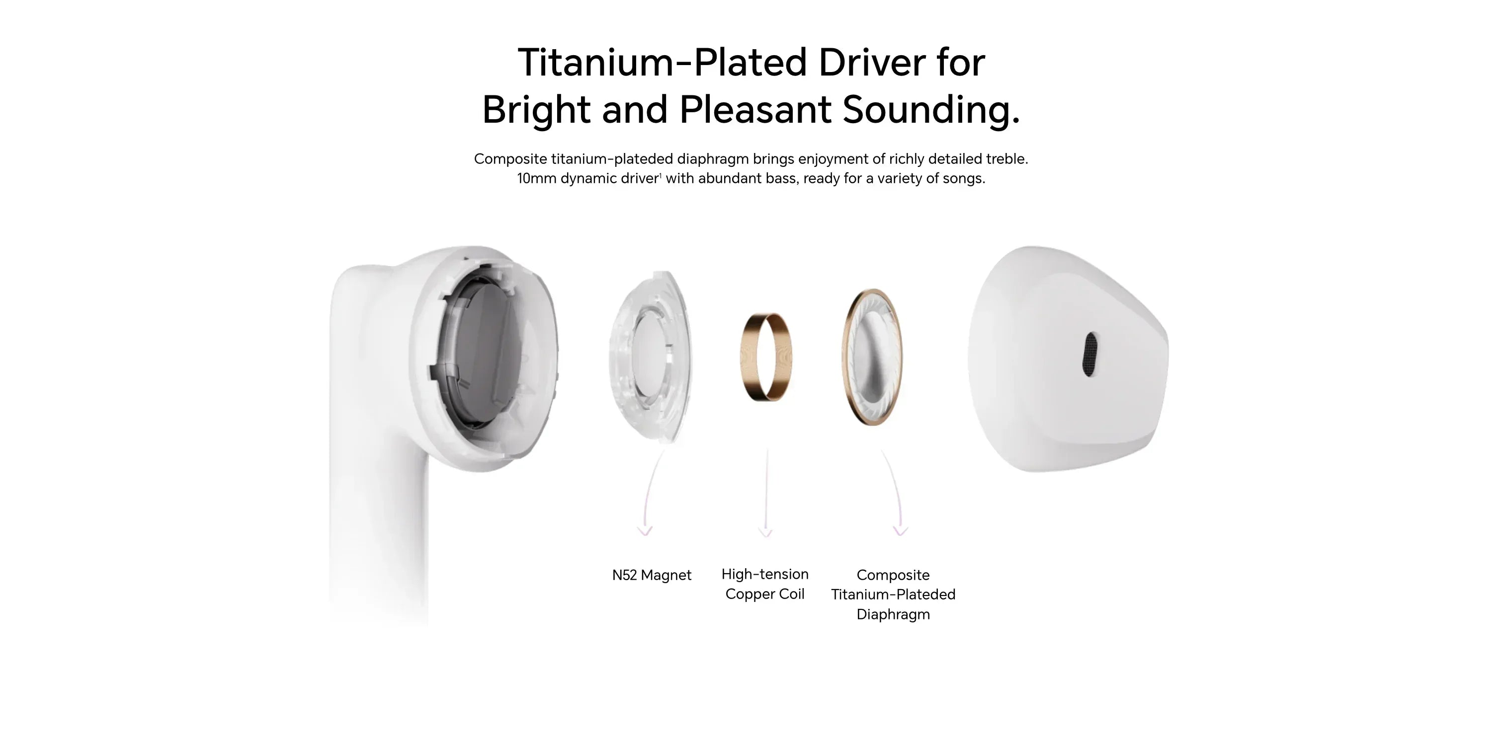 Honor Choice Earbuds X6 - Three