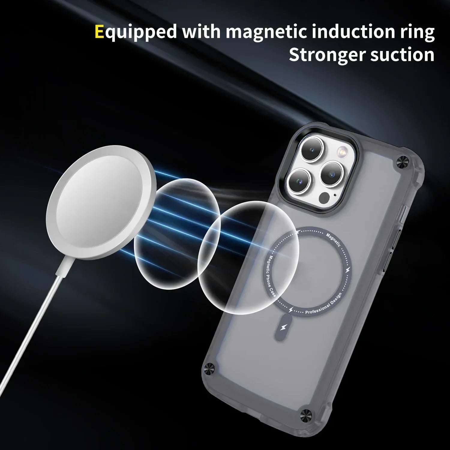 Hybrid G-Class Magsafe Case iPhone 12 Pro Max - Three