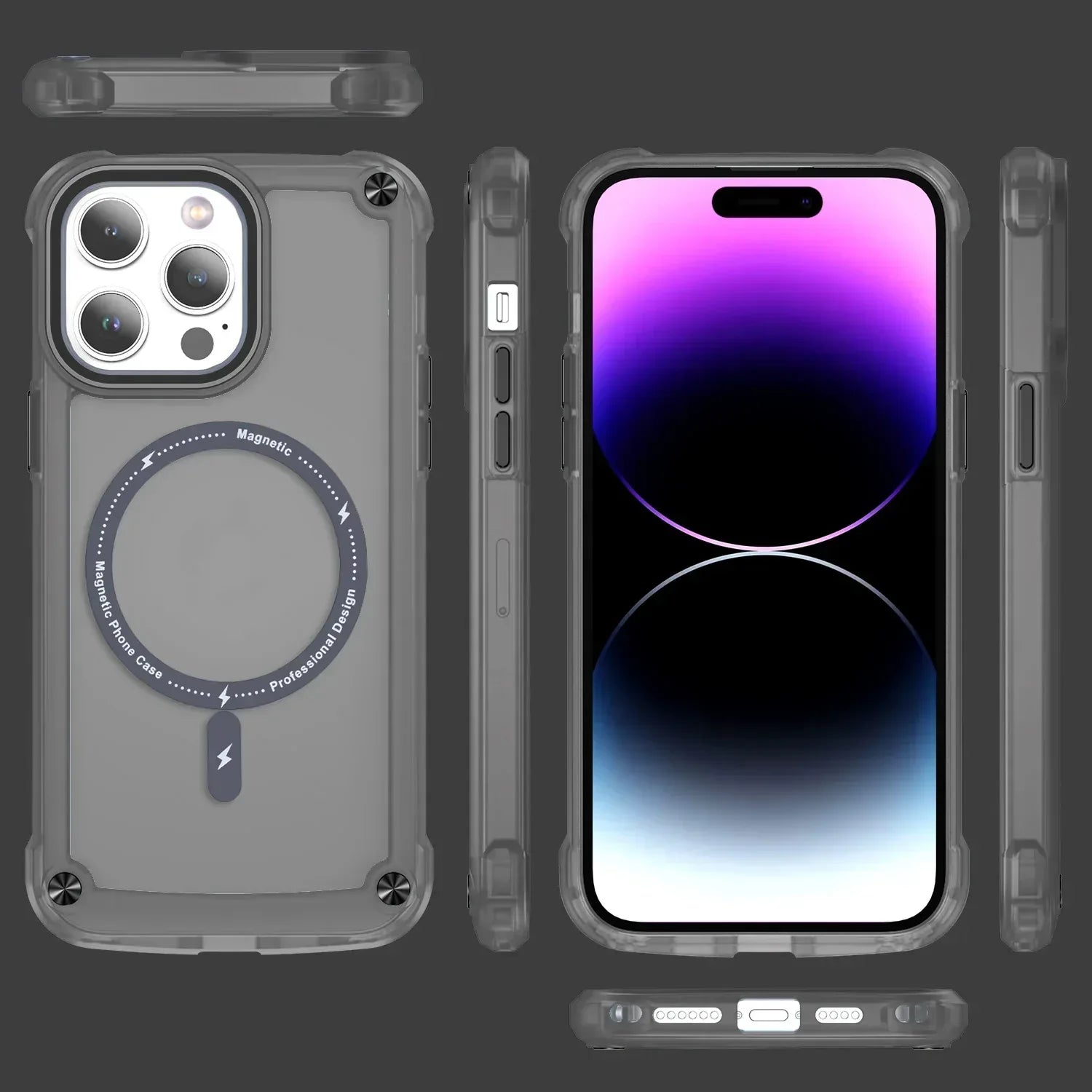 Hybrid G-Class Magsafe Case iPhone 14 Pro Max - Three