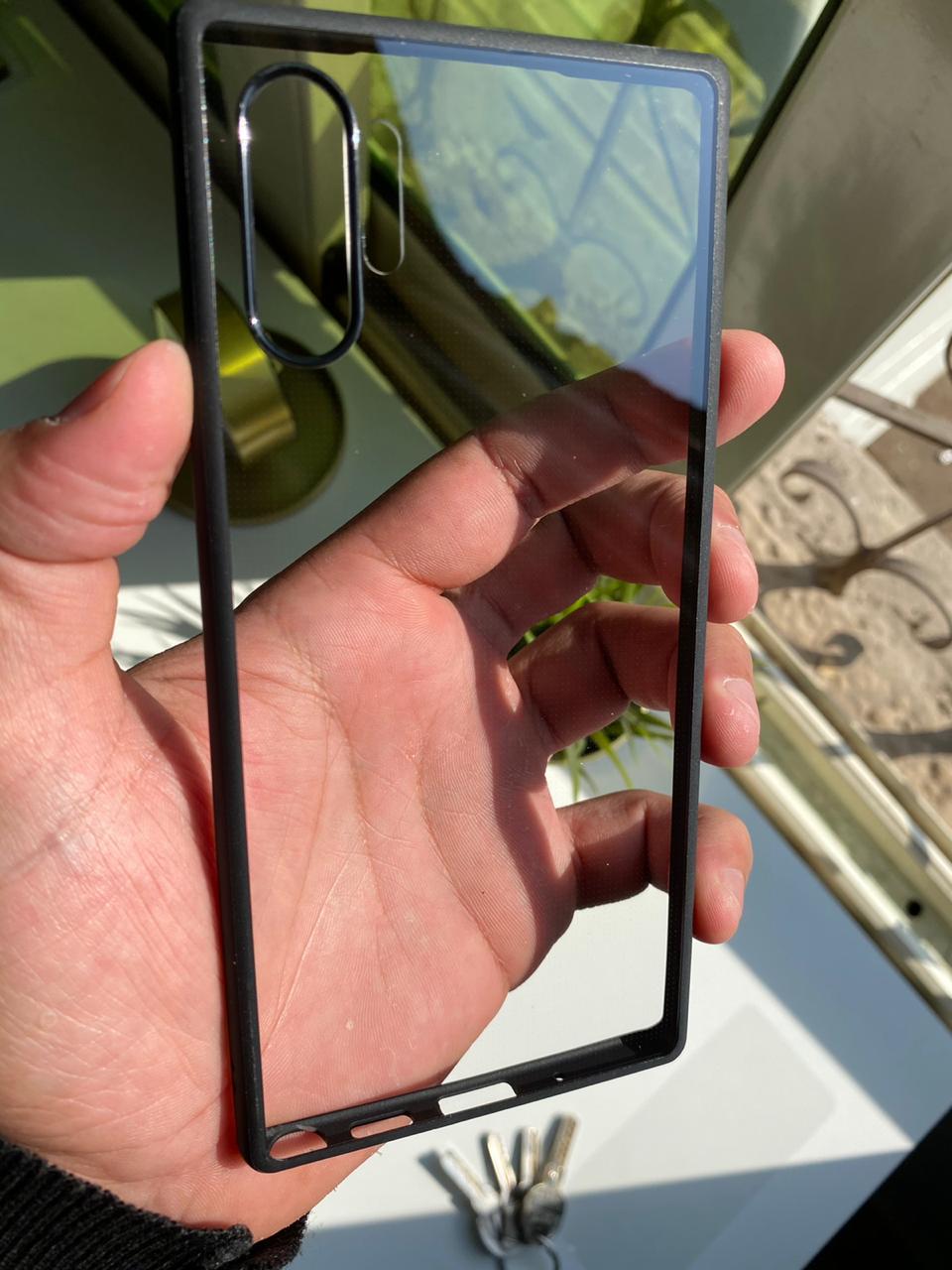 Q Series TPU Clear Back Case Samsung Note 10 Plus