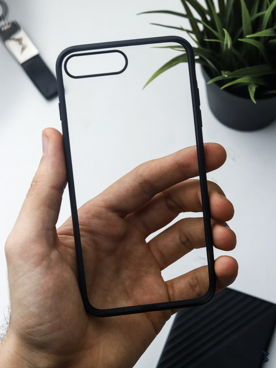 Q Series TPU Clear Back Case iPhone 7 / 8 Plus