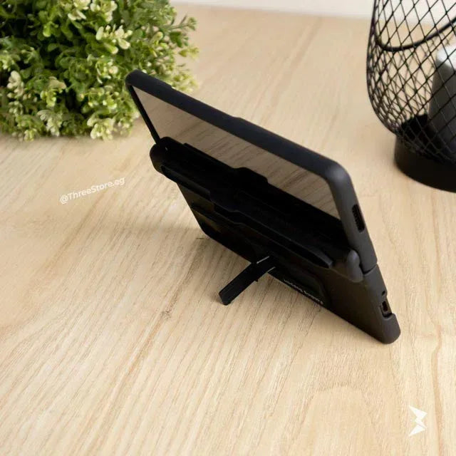 Hinged Protective with Pen Holder Case Samsung Z Fold 4 - Three