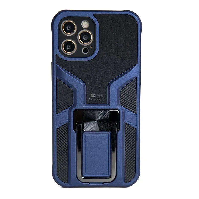 QY Stand Protector Case iPhone 12 Pro - Three