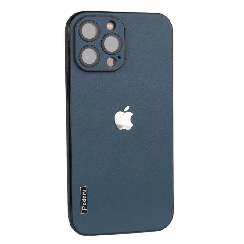 Podoru ShockProof Leather Case iPhone 12 Pro Max - Three