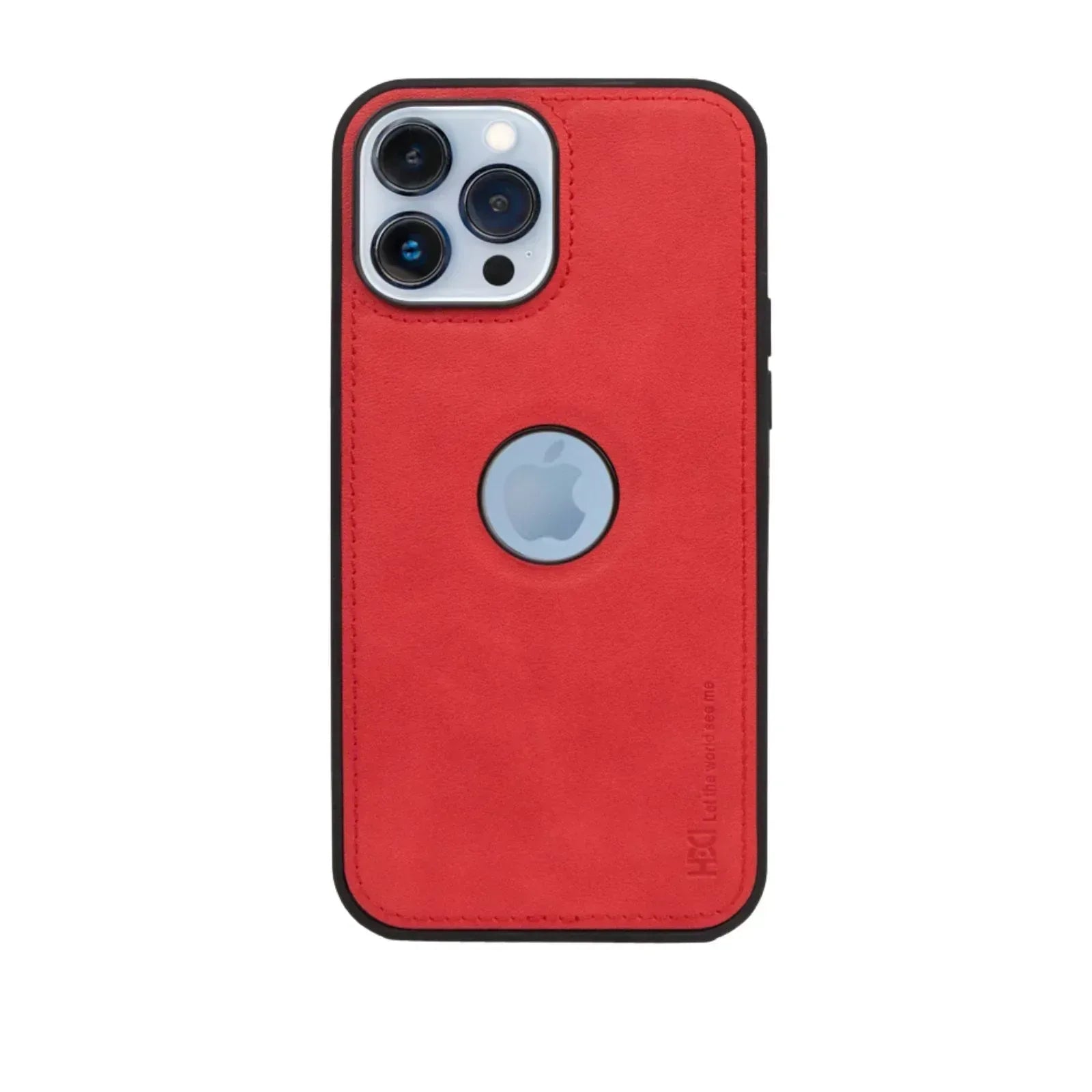 Hdd Leather Apple Case iPhone 13 Pro Max - Three