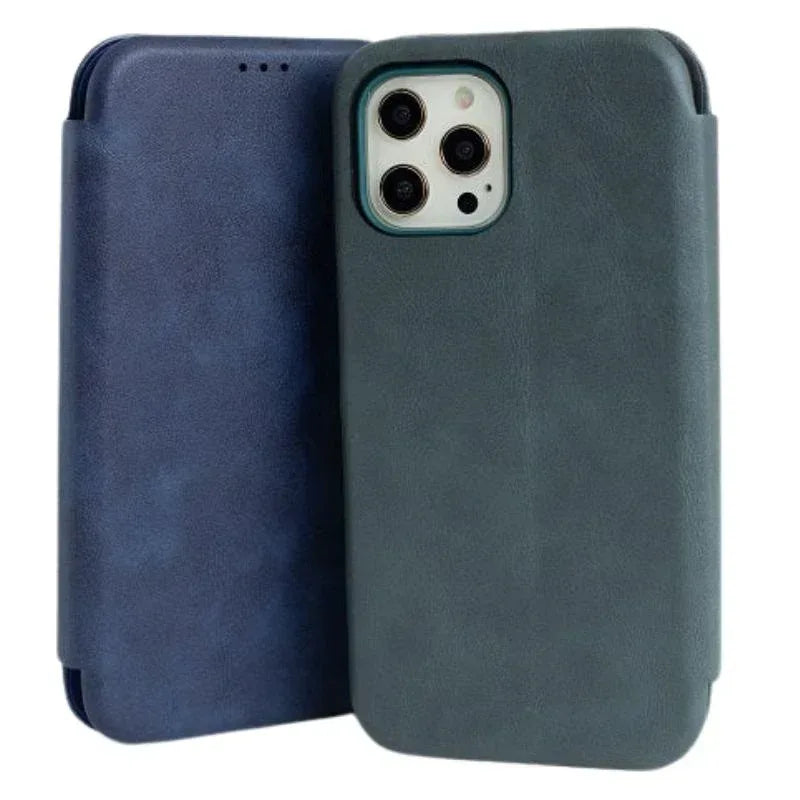 HDD Flip Wallet Leather Case iPhone 13 Pro Max - Three