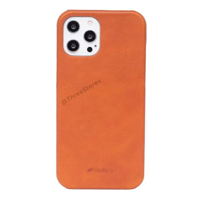 Melkco Slim Leather Case iPhone 12 Pro Max - Three