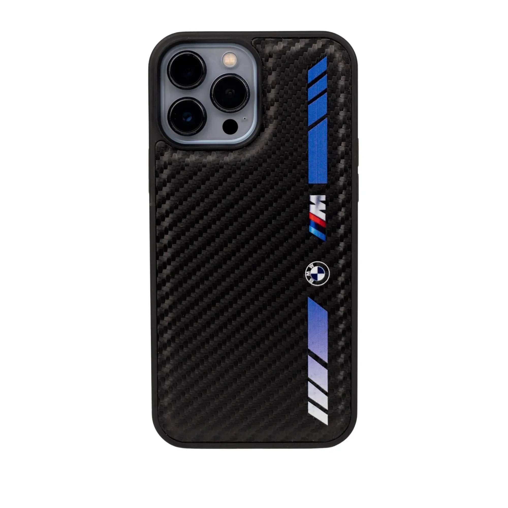 Fiber Carbon Car Brands Case iPhone 14 Pro Max - Three