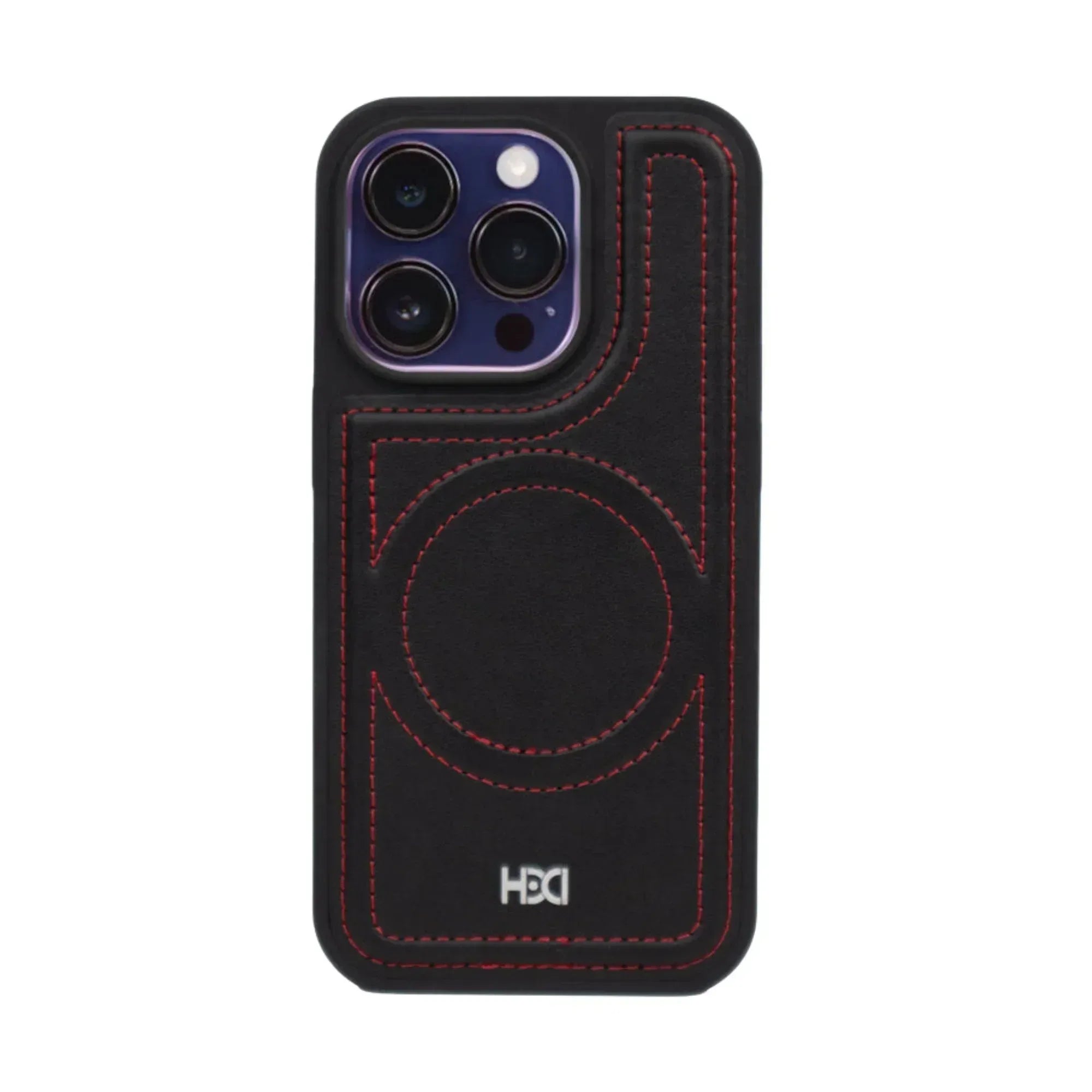 HDD Leather Magsafe Case iPhone 14 Pro - Three