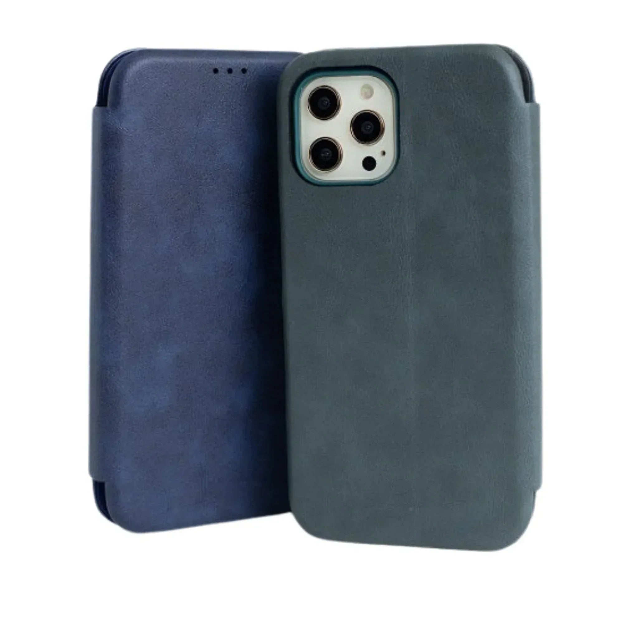 HDD Flip Wallet Leather Case iPhone 14 Pro Max - Three
