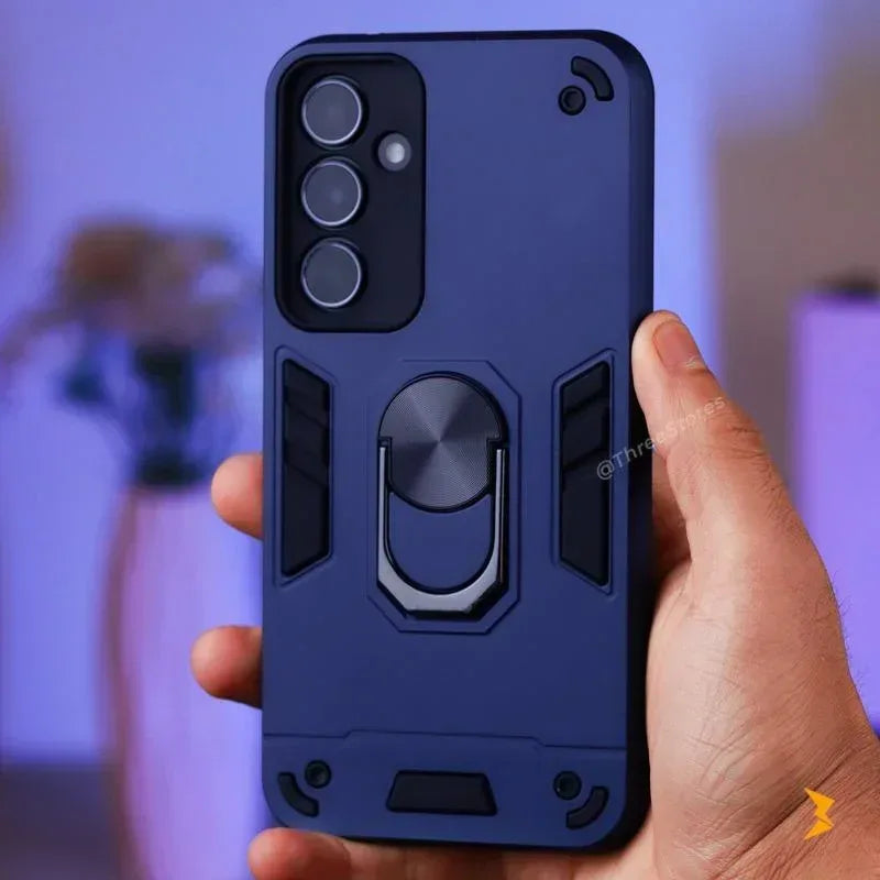 Iron Armor Stand Case Samsung A35 - Three