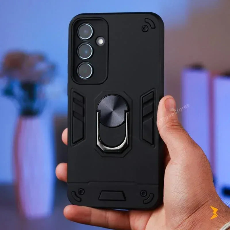 Iron Armor Stand Case Samsung A35 - Three