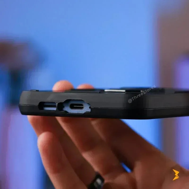 Iron Armor Stand Case Samsung A35 - Three