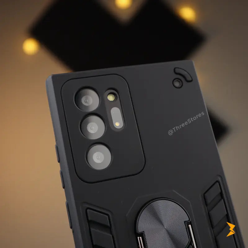 Iron Armor Stand Case Samsung Note 20 Ultra