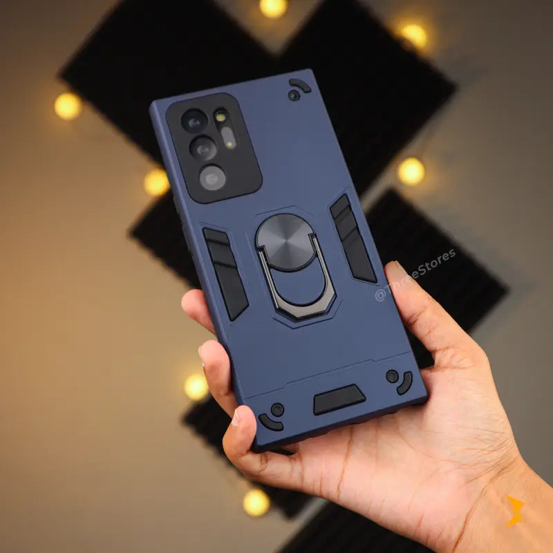 Iron Armor Stand Case Samsung Note 20 Ultra