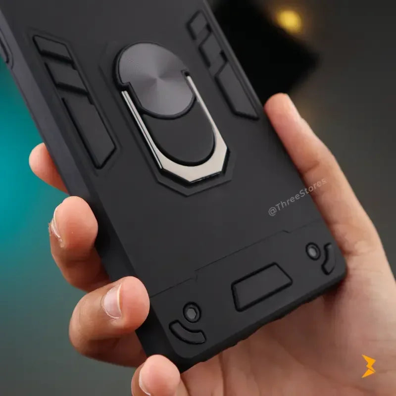 Iron Armor Stand Case Samsung Note 8 - Three