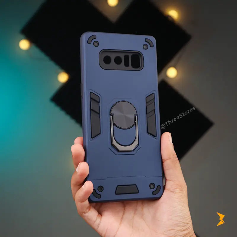 Iron Armor Stand Case Samsung Note 8