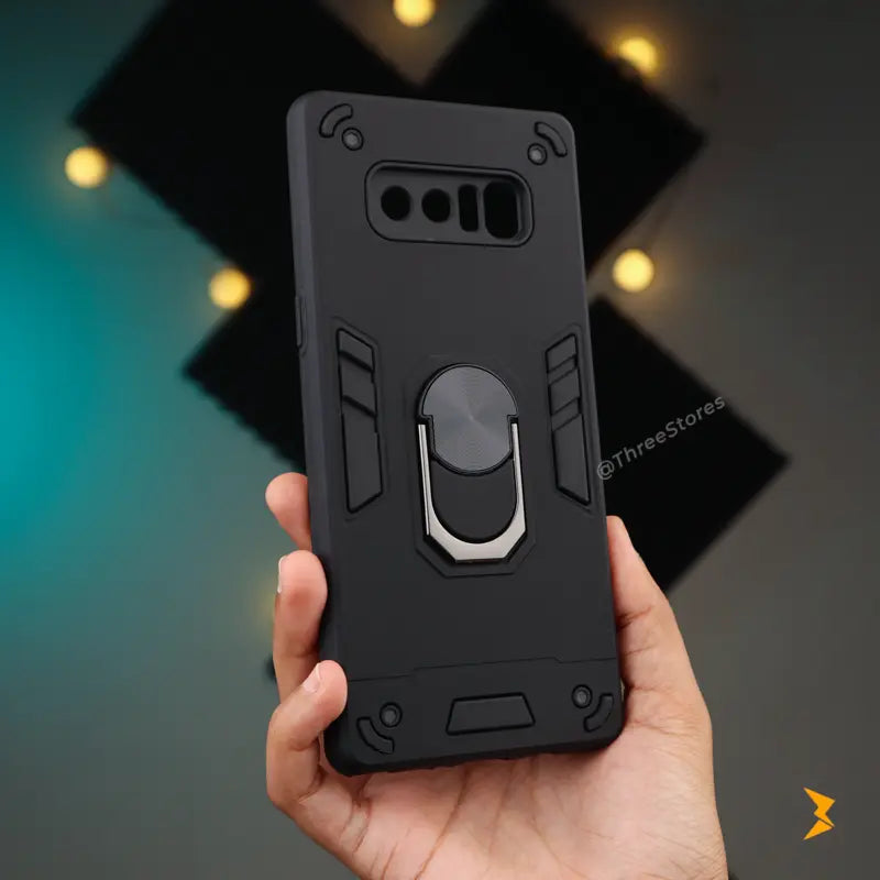 Iron Armor Stand Case Samsung Note 8