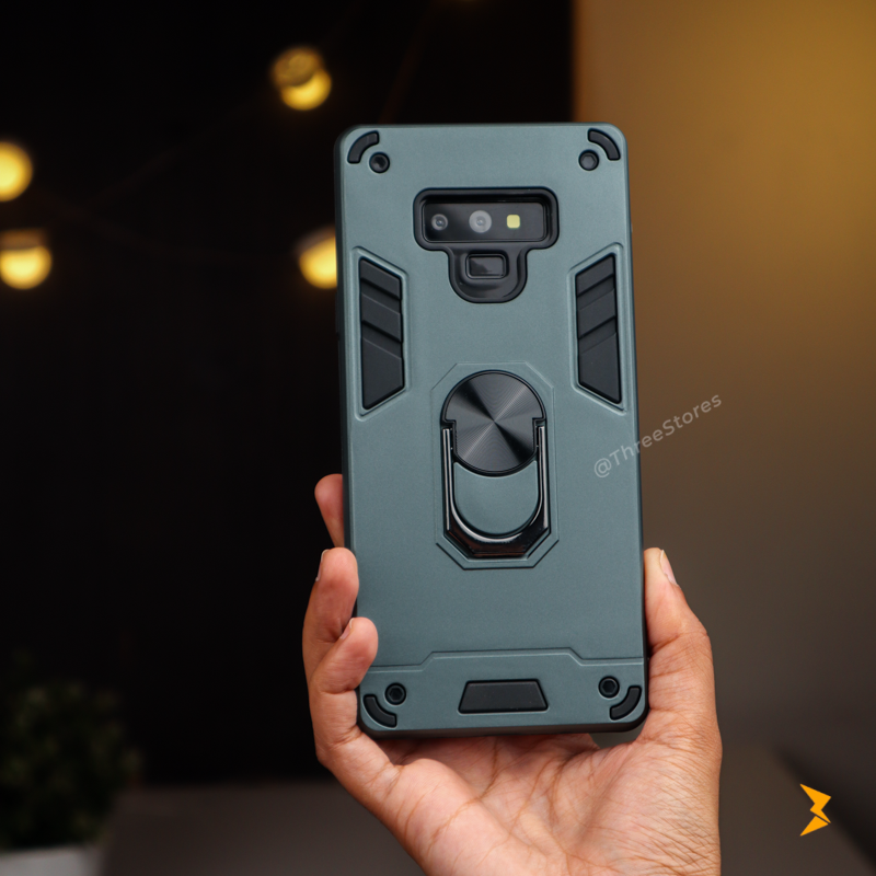 Iron Armor Stand Case Samsung Note 9