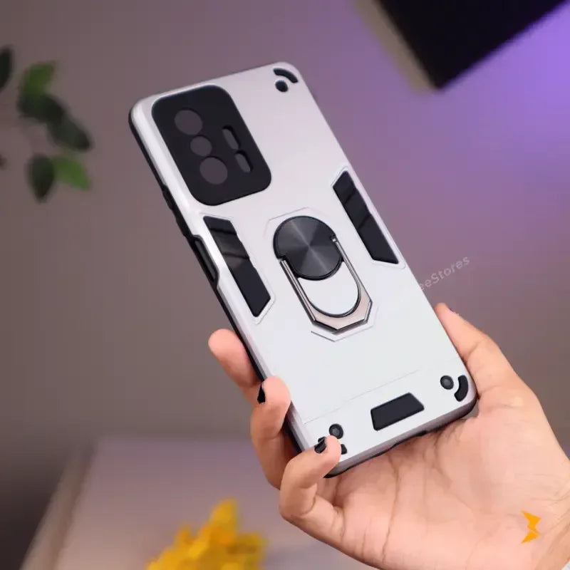 Iron Armor Stand Case Xiaomi Mi 11t - Three