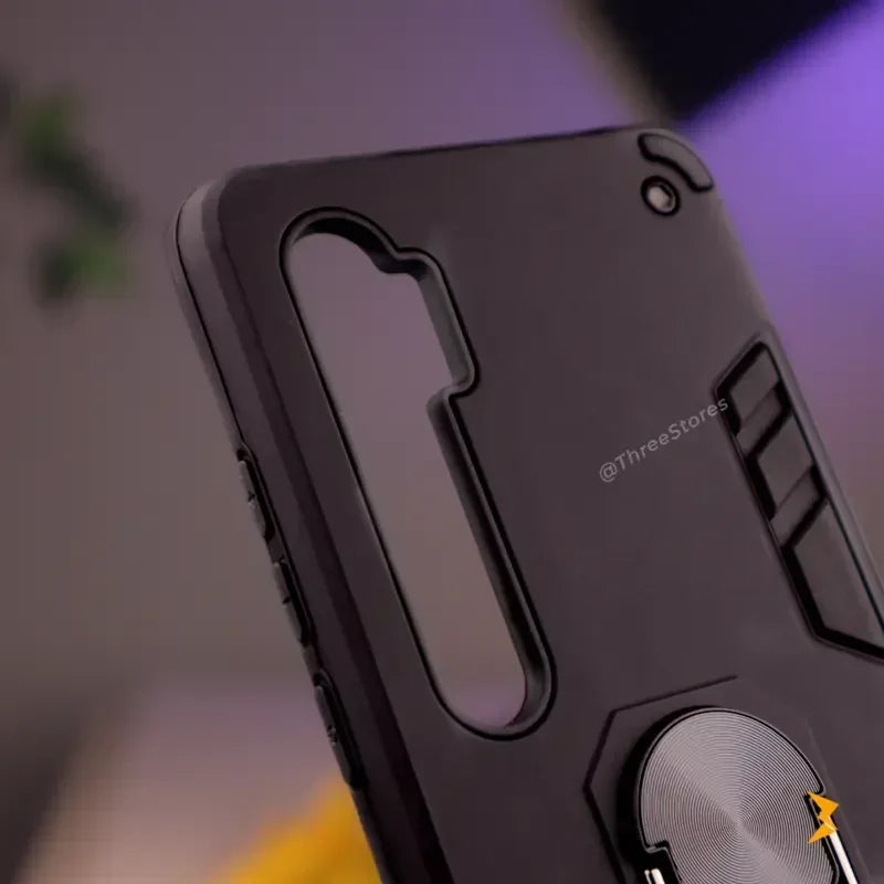 Iron Armor Stand Case Xiaomi Mi Note 10 Lite - Three