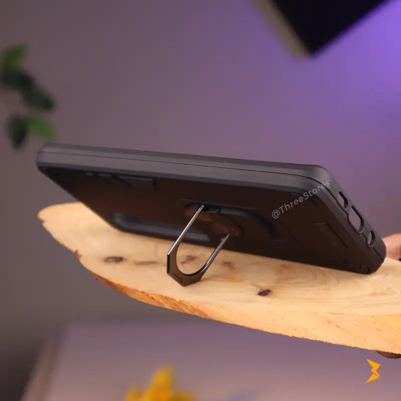 Iron Armor Stand Case Xiaomi Mi Note 10 Lite