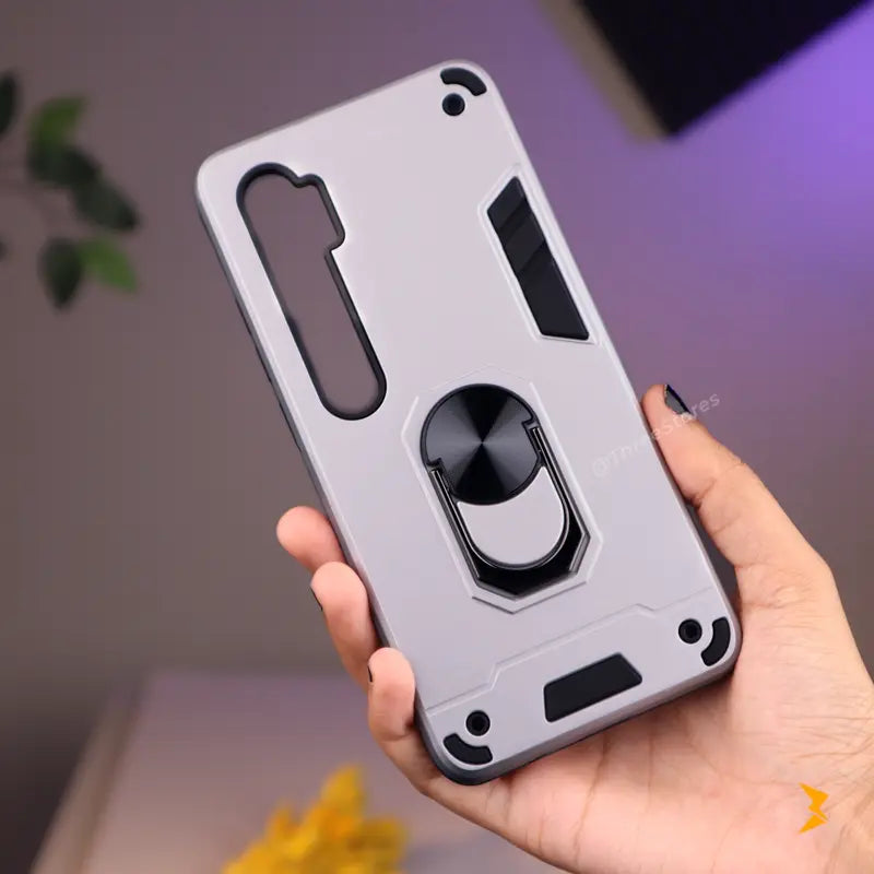 Iron Armor Stand Case Xiaomi Mi Note 10 Lite