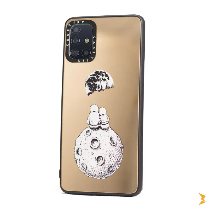 iRon Mirror Printed Case Samsung A51 - Three