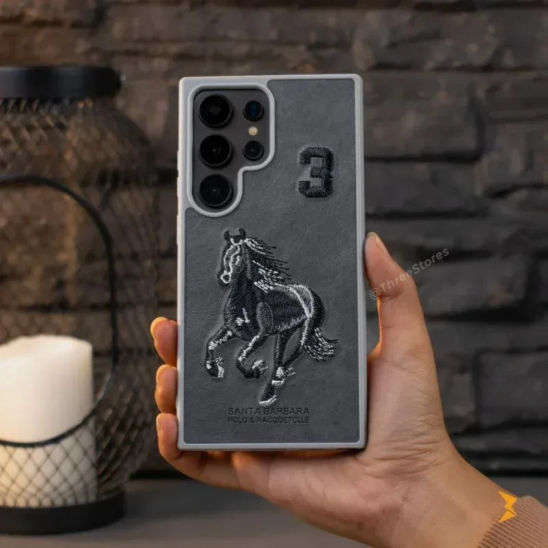 Santa Isidore Horse Case Samsung S22 Ultra - Three