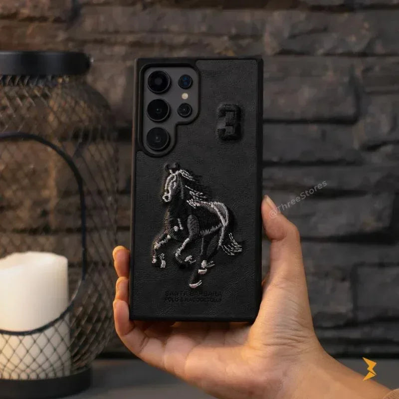 Santa Isidore Horse Case Samsung S22 Ultra - Three