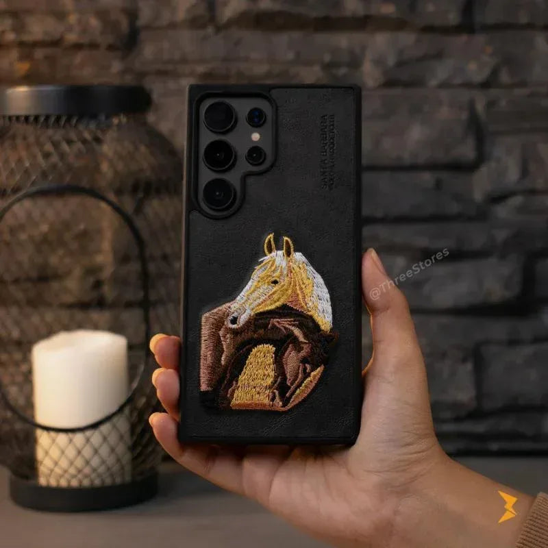 Santa Isidore Horse Case Samsung S22 Ultra - Three