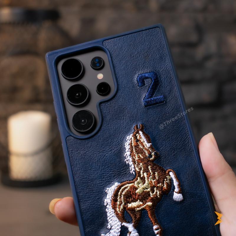 Santa Isidore Horse Case Samsung S22 Ultra - Three