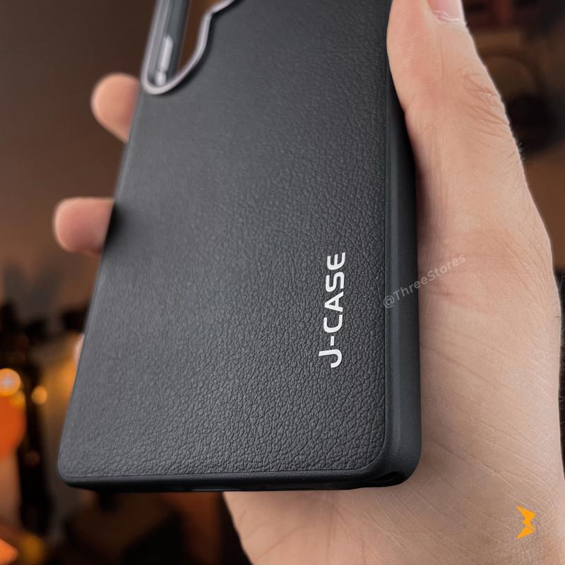 J-Case Hard Leather Case Samsung S25 Ultra - Three