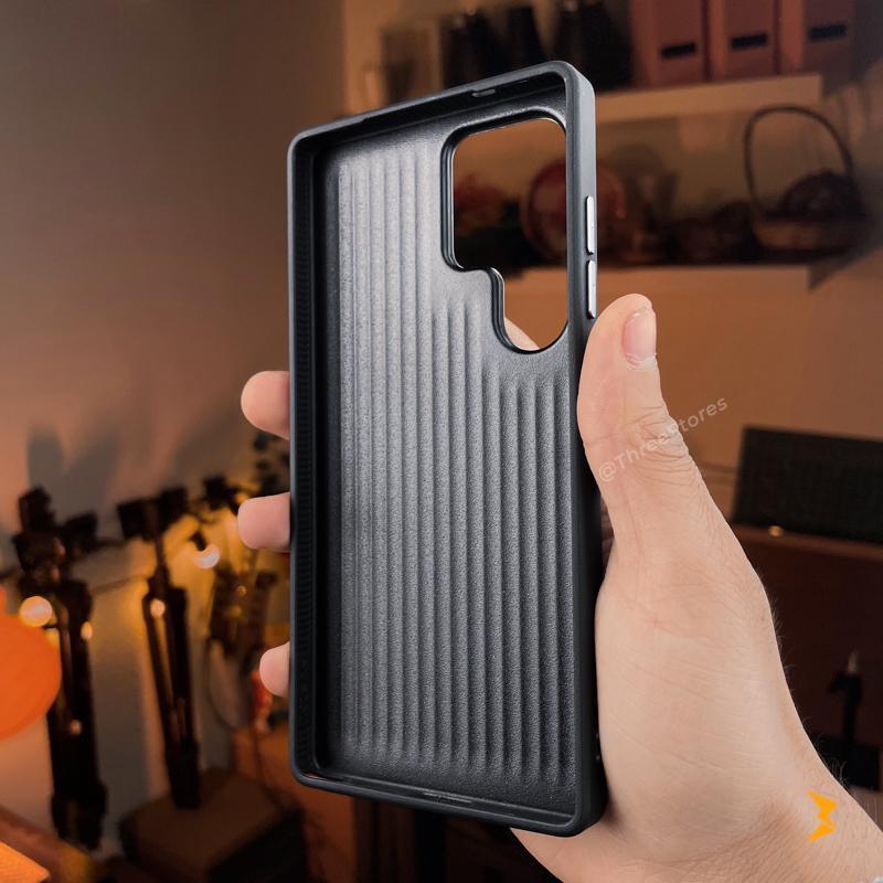 J-Case Hard Leather Case Samsung S25 Ultra - Three