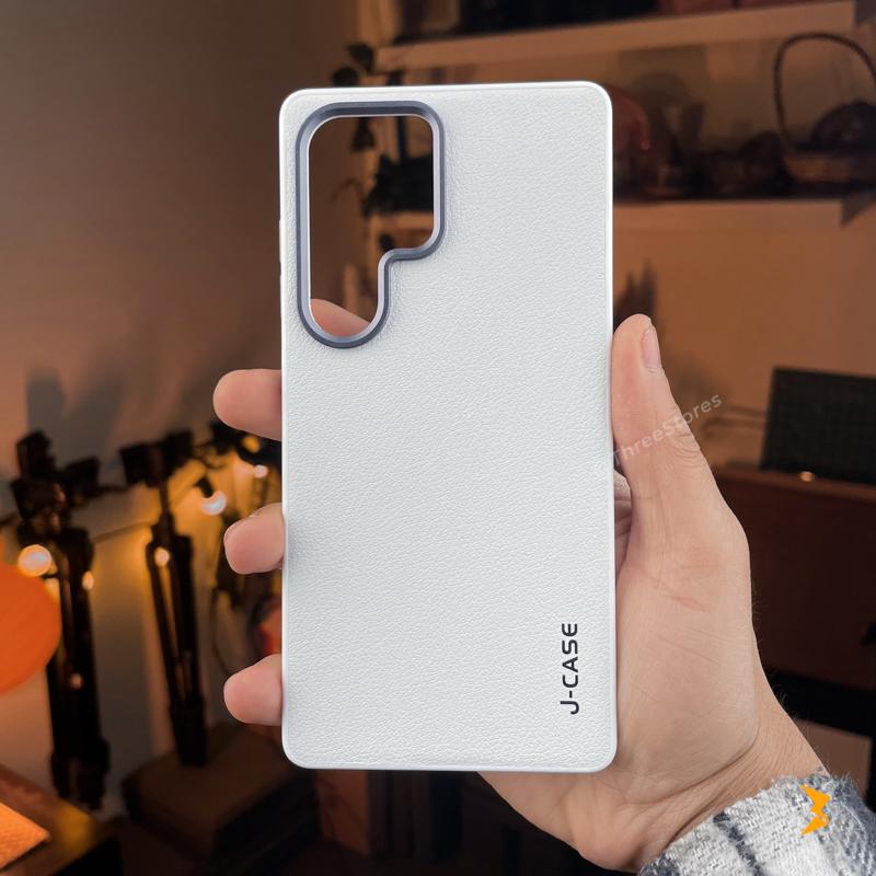 J-Case Hard Leather Case Samsung S25 Ultra