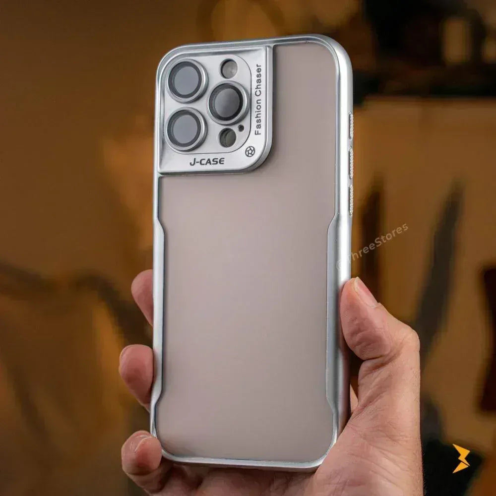 J-Case Jelly Frosted Case iPhone 15 Pro Max - Three