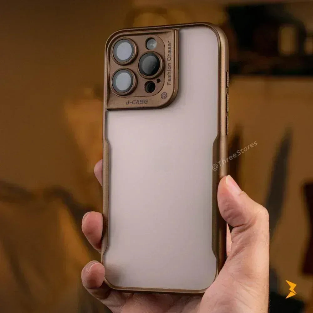 J-Case Jelly Frosted Case iPhone 15 Pro Max - Three