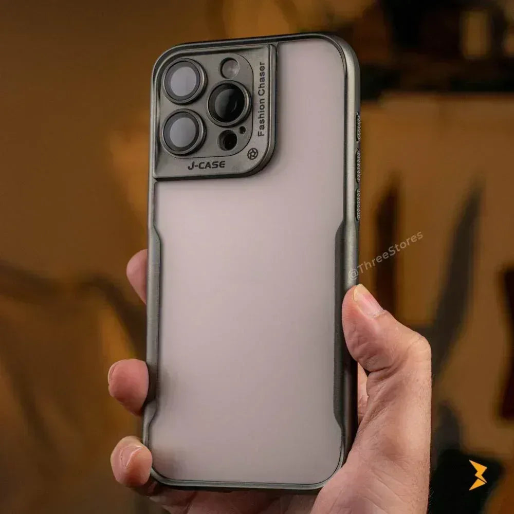 J-Case Jelly Frosted Case iPhone 15 Pro Max - Three