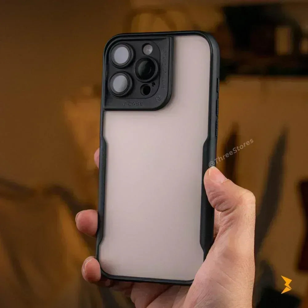 J-Case Jelly Frosted Case iPhone 15 Pro Max - Three