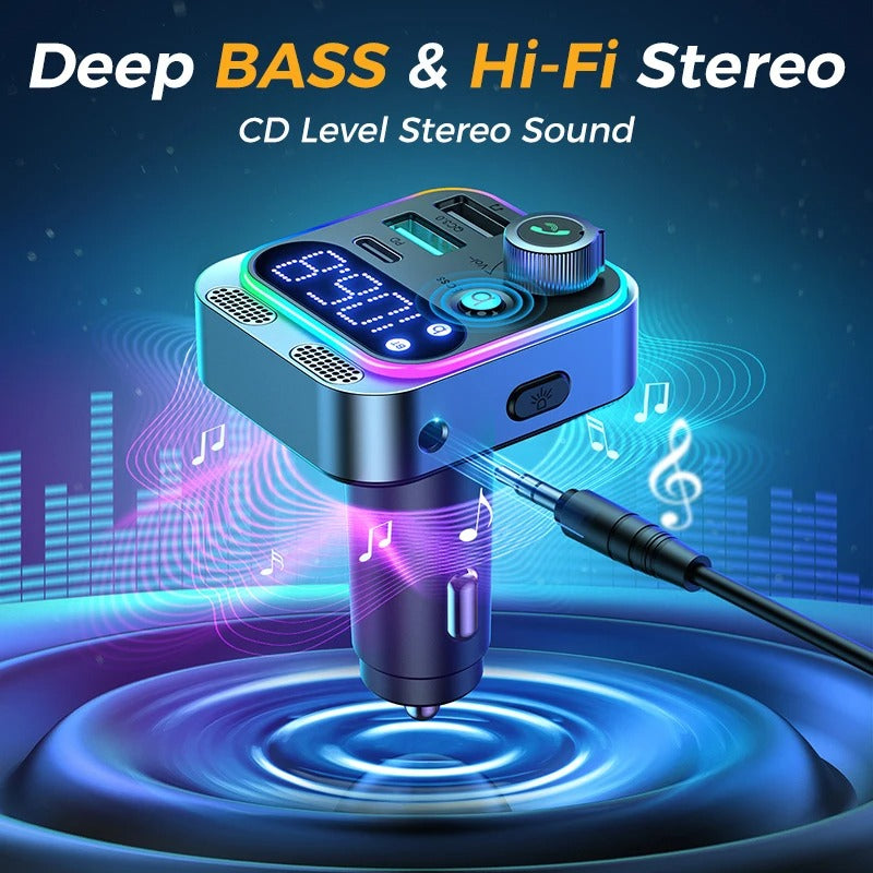 JOYROOM 48W Car Wireless FM Transmitter JR-CL16