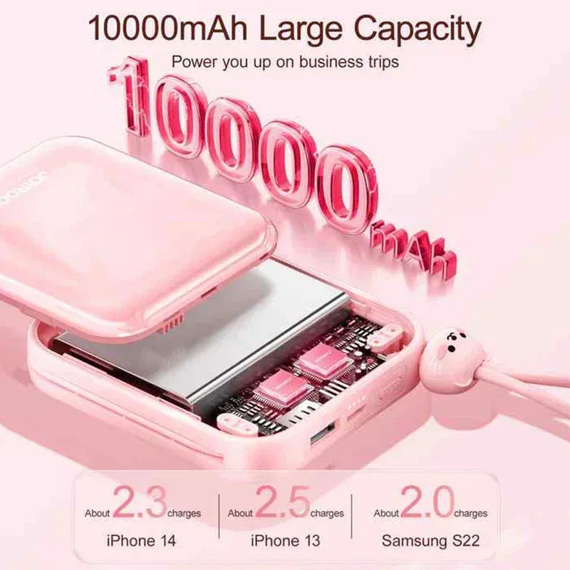joyroom Cutie Series Power Bank 10000mAh JR-L009 - Three