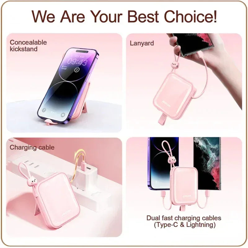 joyroom Cutie Series Power Bank 10000mAh JR-L009 - Three